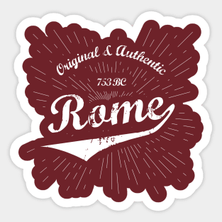 Original Rome City Shirt Sticker